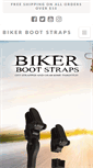 Mobile Screenshot of bikerbootstraps.com